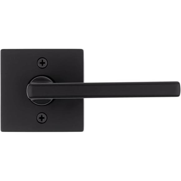 Interior Passage Door Handle, Lever For Closet and Hallway Doors, Reversible - Picture 5 of 6
